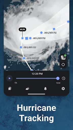 Скриншот 5 — Rain Viewer: Weather Radar Map