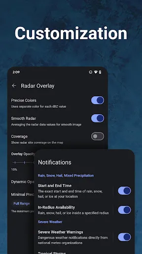 Скриншот 8 — Rain Viewer: Weather Radar Map