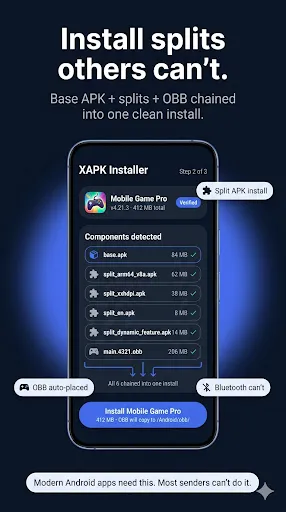 Скриншот 2 — Apk Share — Передача файлов