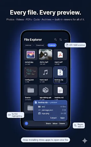Скриншот 8 — Apk Share — Передача файлов