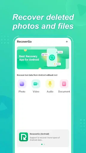 Скриншот 1 — RecoverGo: Photo&Vid Recovery