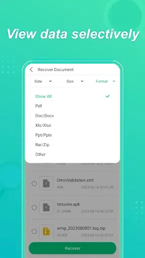 Скриншот 3 — RecoverGo: Photo&Vid Recovery
