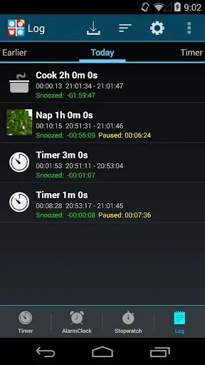Скриншот 4 — Timers4Me -Таймер и секундомер