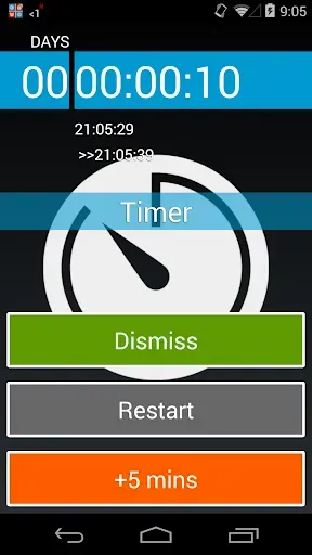 Скриншот 6 — Timers4Me -Таймер и секундомер