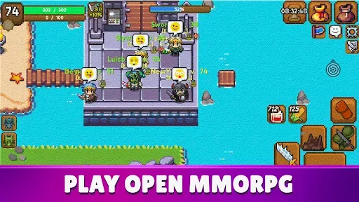 Скриншот 4 — Muck Survival Pixel mmorpg pve