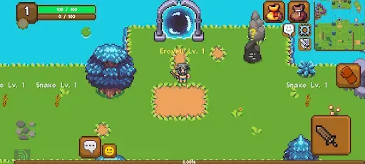 Скриншот 7 — Muck Survival Pixel mmorpg pve