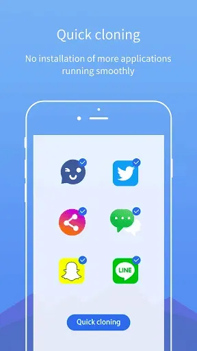 Скриншот 3 — Dual Space Pro -Multi Accounts