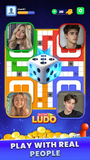 Скриншот 2 — Ludo Online Dice Board Game