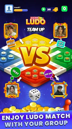 Скриншот 3 — Ludo Online Dice Board Game