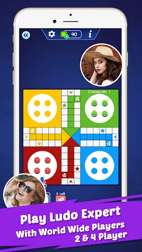 Скриншот 4 — Ludo Expert- Voice Call Game