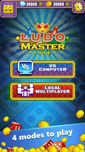 Скриншот 3 — Ludo Master™ Lite - Dice Game