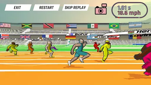 Скриншот 1 — Speed Stars: Running Game