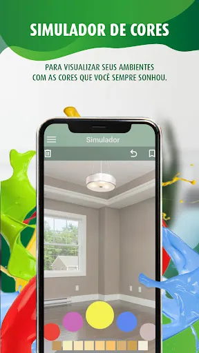 Скриншот 1 — Lukscolor Tintas - LUKSAPP