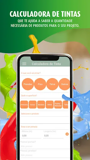 Скриншот 2 — Lukscolor Tintas - LUKSAPP