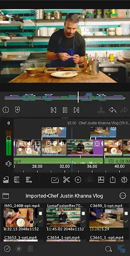 Скриншот 1 — LumaFusion: Pro Video Editing
