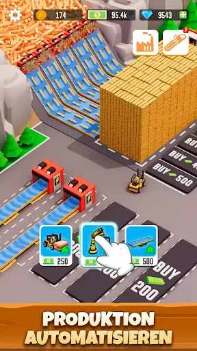 Скриншот 3 — Idle Lumber Empire: Tycoon Inc