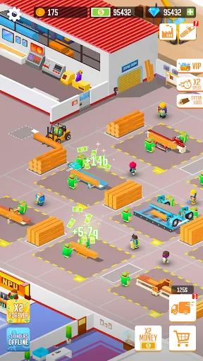 Скриншот 5 — Idle Lumber Empire: Tycoon Inc