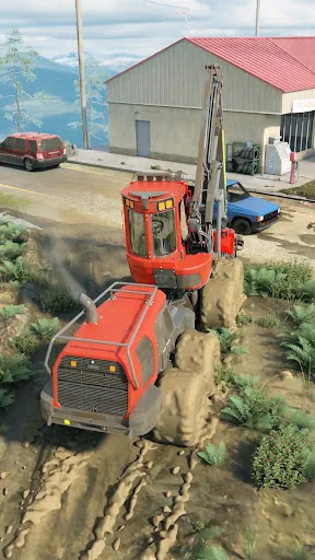 Скриншот 2 — Lumberjack Driver