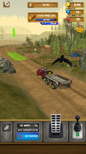 Скриншот 4 — Lumberjack Driver