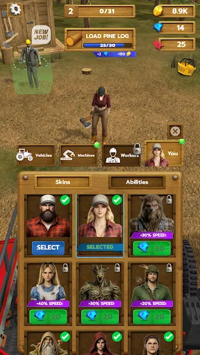 Скриншот 7 — Lumberjack Driver