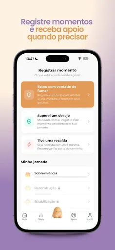 Скриншот 3 — Parar de fumar - Lume