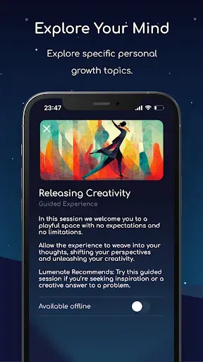 Скриншот 3 — Lumenate: Explore & Relax