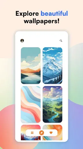 Скриншот 1 — Lumina Wallpapers