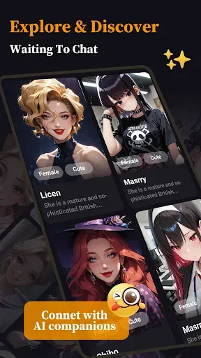 Скриншот 1 — Lumina - Your AI Confidant