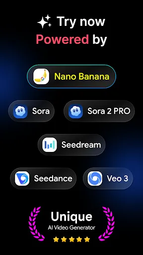 Скриншот 2 — LuminoVid: AI Video Generator