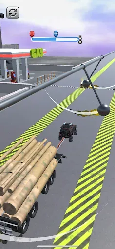 Скриншот 3 — Towing Race