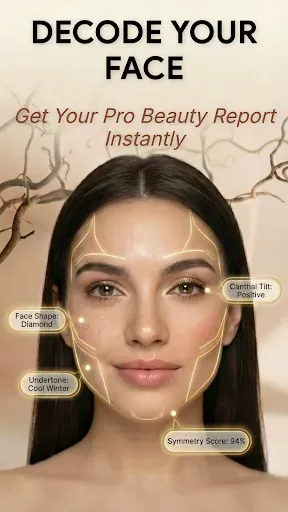 Скриншот 1 — Lunara: AI beauty assistant