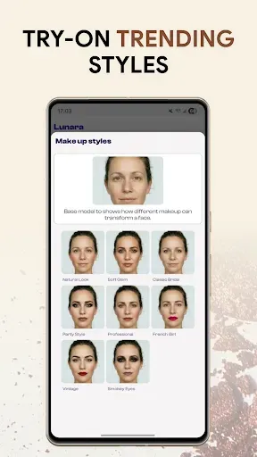 Скриншот 4 — Lunara: AI beauty assistant