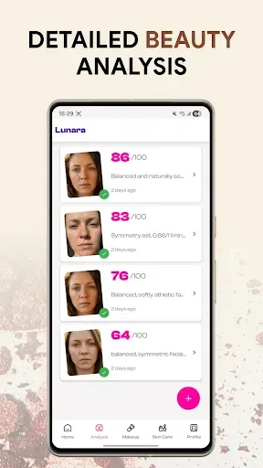 Скриншот 5 — Lunara: AI beauty assistant