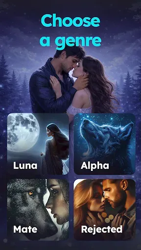 Скриншот 2 — Lunara: Werewolf Love Stories