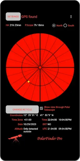 Скриншот 2 — PolarFinder Pro