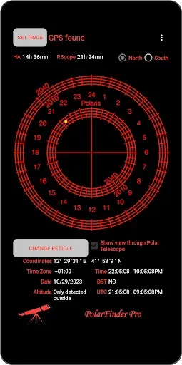 Скриншот 3 — PolarFinder Pro