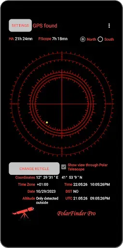 Скриншот 4 — PolarFinder Pro