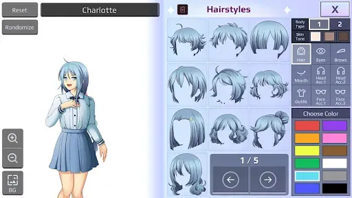 Скриншот 6 — Gacha Story - VN Creator