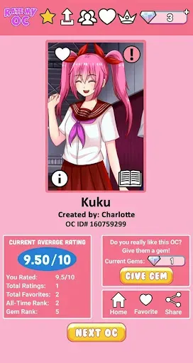 Скриншот 4 — Rate My OC