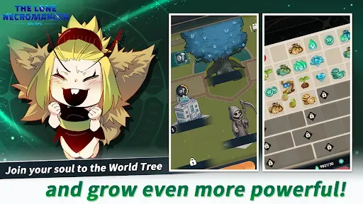 Скриншот 5 — Одинокий некромант: Idle RPG