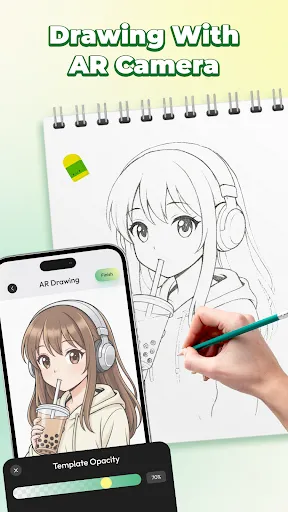 Скриншот 1 — AR Drawing: Draw & Sketch Art