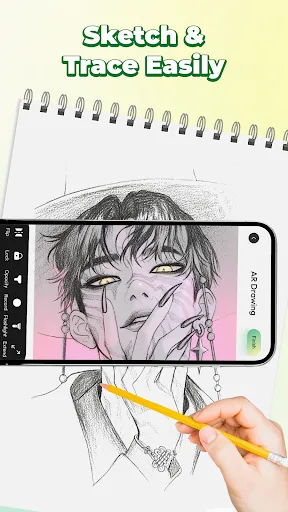 Скриншот 2 — AR Drawing: Draw & Sketch Art