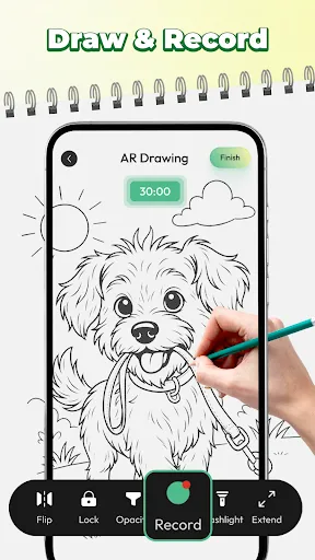 Скриншот 5 — AR Drawing: Draw & Sketch Art