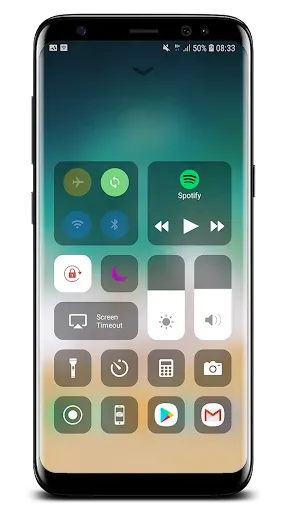 Скриншот 1 — Центр управления iOS 15