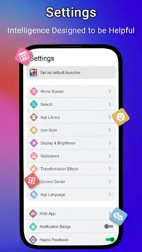 Скриншот 4 — OS Launcher - iLauncher
