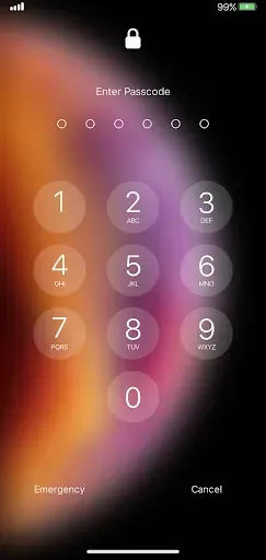 Скриншот 6 — Блокировка экрана iOS 26