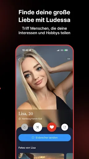 Скриншот 3 — Ludessa: Singles & echte Dates