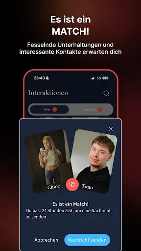 Скриншот 4 — Ludessa: Singles & echte Dates