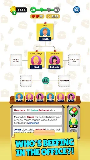 Скриншот 3 — Family Tree! - Logic Puzzles