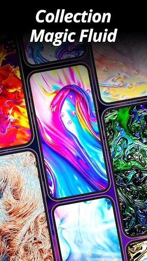 Скриншот 5 — Живые обои: Magic Fluid